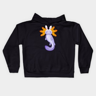 Happy Easter Axolotl Kids Hoodie